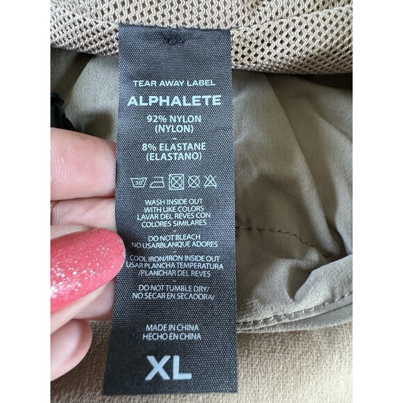 Alphalete Men’s Exp Tech Windbreaker-Desert Safari , Size XL - Picture 6 of 8